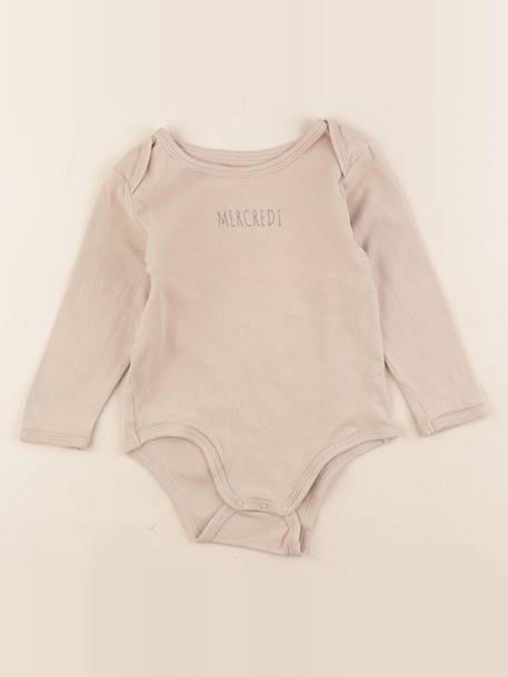 Body - 24 mois Beige 1 - vertbaudet enfant 