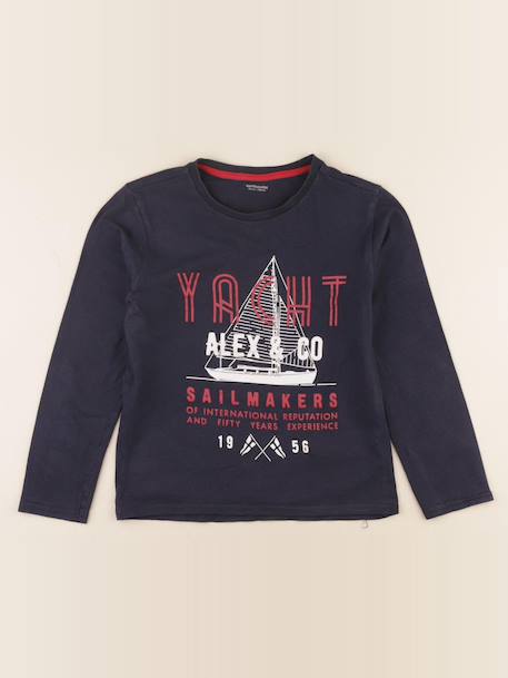 Tee-shirt - 10 ans Bleu 1 - vertbaudet enfant 