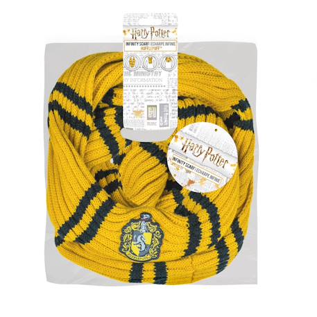 Écharpe infini poufsouffle - harry potter Jaune|rayé 4 - vertbaudet enfant 