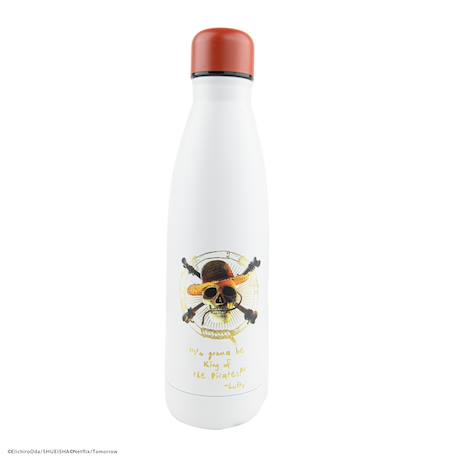 Gourde isotherme luffy - one piece Blanc 4 - vertbaudet enfant 