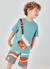 Bermuda coton imprimé Marron 1 - vertbaudet enfant 