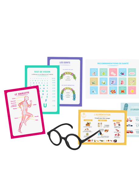 Jeu d'imitation éducatif 'Si j'étais le docteur'-  A partir de 6 ans Bleu 5 - vertbaudet enfant 