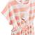 Robe enfant en éponge + headband honfleur Corail 3 - vertbaudet enfant 