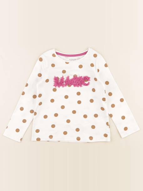 Tee-shirt - 4 ans Blanc 1 - vertbaudet enfant 