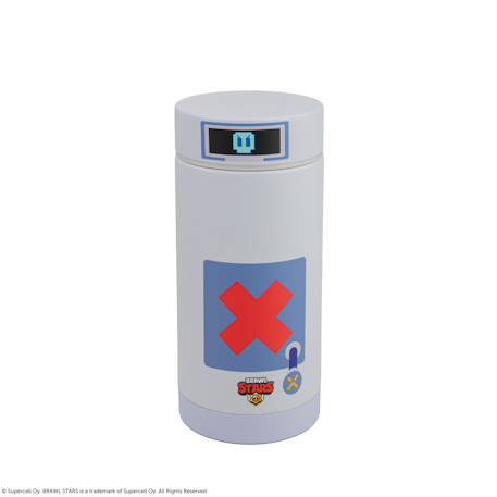 Gourde sculptée isotherme arkad - brawl stars Blanc 3 - vertbaudet enfant 