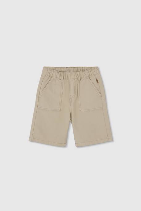 Bermuda coton Marron 2 - vertbaudet enfant 