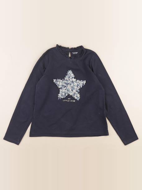 Tee-shirt - 10 ans Bleu 1 - vertbaudet enfant 