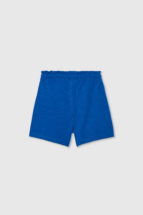 Short en coton Bleu 2 - vertbaudet enfant 