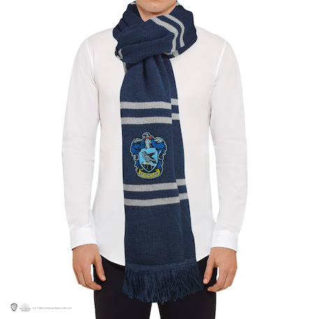 Écharpe deluxe serdaigle - harry potter Bleu|rayé 5 - vertbaudet enfant 