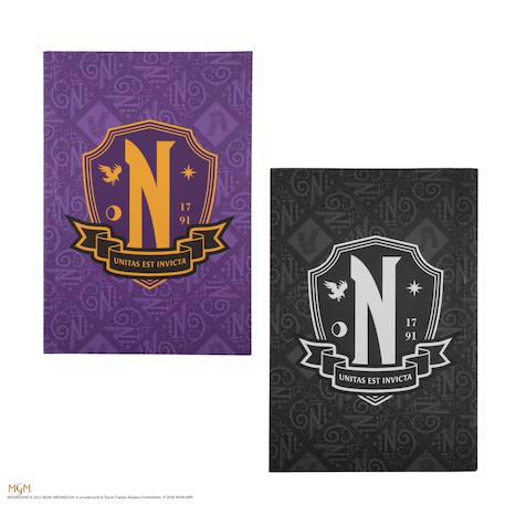 Set de papeterie académie nevermore - mercredi Violet 3 - vertbaudet enfant 