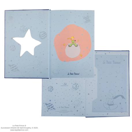 Carnet constellations d'une nuit étoilée - le petit prince Bleu 4 - vertbaudet enfant 