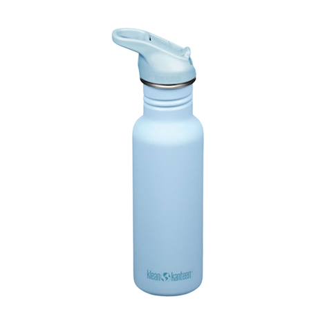 Gourde inox classique 532 ml bouchon sport clear sky Bleu 1 - vertbaudet enfant 