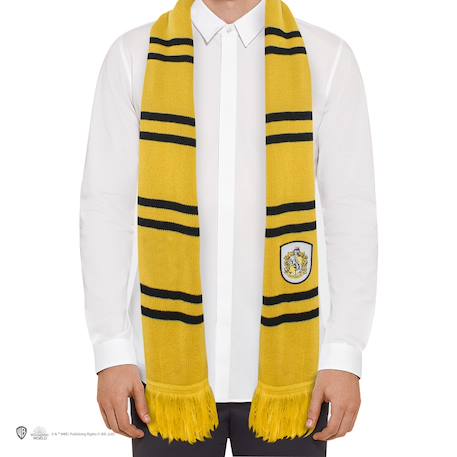 Écharpe poufsouffle - harry potter Jaune|rayé 5 - vertbaudet enfant 