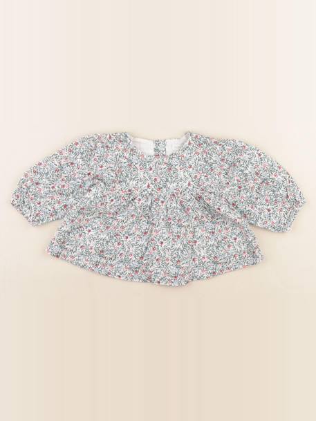 Blouse - 6 mois Vert 1 - vertbaudet enfant 