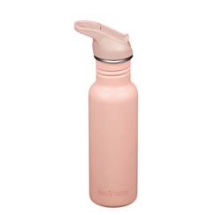 Puériculture-Gourde inox classique 532 ml bouchon sport peach parfait