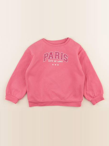 Sweat - 4 ans Rose 1 - vertbaudet enfant 