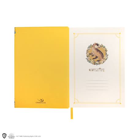 Set carnet et stylo deluxe monde magique de poufsouffle - harry potter Jaune 5 - vertbaudet enfant 
