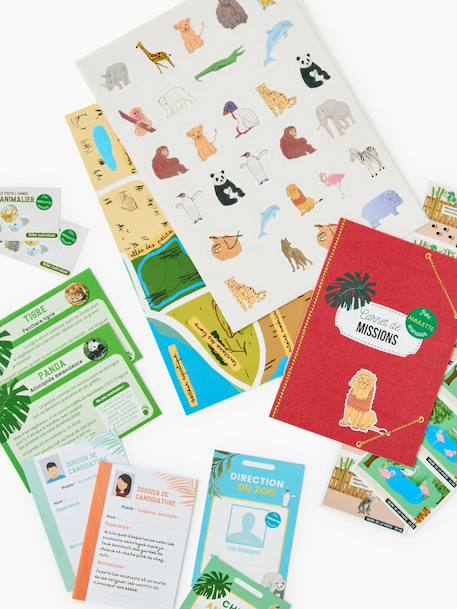 Jeu d'imitation éducatif 'Si j’étais en mission au zoo' - A partir de 6 ans Beige 4 - vertbaudet enfant 