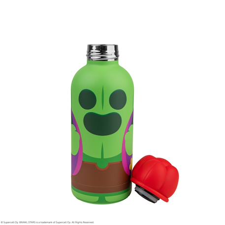 Gourde sculptée isotherme spike - brawl stars Vert 5 - vertbaudet enfant 