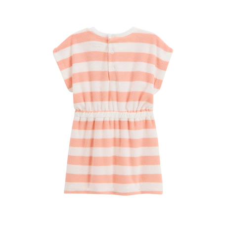Robe enfant en éponge + headband honfleur Corail 4 - vertbaudet enfant 