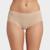 Culotte menstruelle taille haute coton absorbante réutilisable Beige+Noir 5 - vertbaudet enfant 
