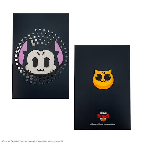 Carnet kit - brawl stars Noir 3 - vertbaudet enfant 