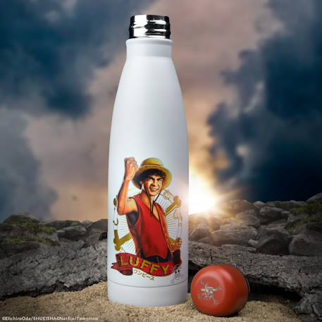 Gourde isotherme luffy - one piece Blanc 2 - vertbaudet enfant 