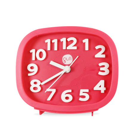 Réveil avec mouvement à quartz et silencieux, sonnerie par buzzer électronique Rose+Vert 2 - vertbaudet enfant 