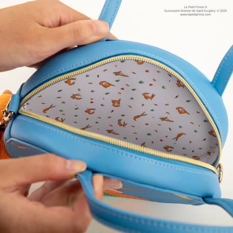 Sac à bandouillère observer les étoiles - le petit prince Bleu 3 - vertbaudet enfant 