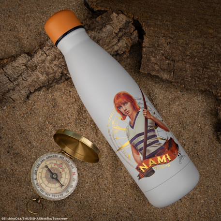 Gourde isotherme nami - one piece Blanc 2 - vertbaudet enfant 