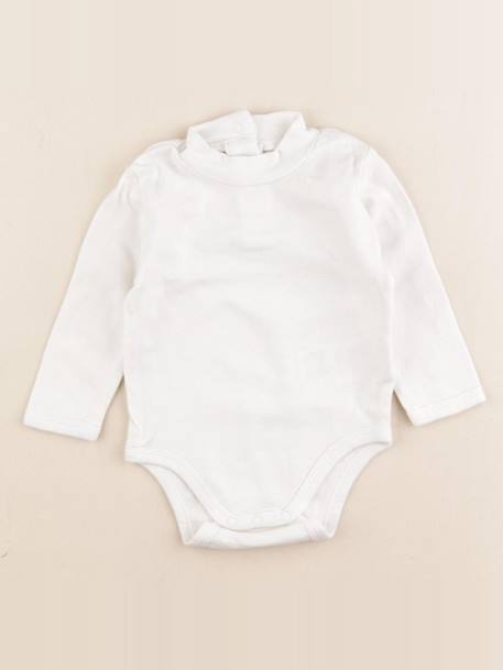 Body à col - 3 mois Blanc 1 - vertbaudet enfant 