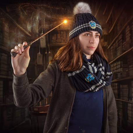 Écharpe infini serdaigle - harry potter Bleu|rayé 4 - vertbaudet enfant 