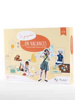 Jouet-Jeux d'imitation-Kit jeu éducatif "Si je partais en vacances" - à partir de 6ans