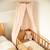 Ciel de lit vintage 155cm Blanc+Blanc boho+Crème+Marron clair+Nougat+Rose clair+Rose saumon+Vert d'eau+Vert foncé 13 - vertbaudet enfant 