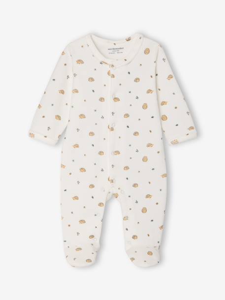 Lot de 2 dors-bien bébé ouverture devant cappuccino+rose pâle+vert sauge 19 - vertbaudet enfant 