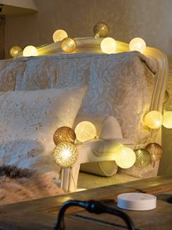 Guirlande boule lumineuse led usb  veilleuse 2h  - vertbaudet enfant