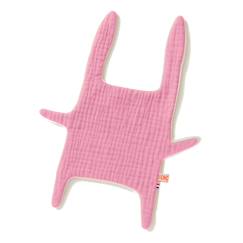 Jouet-Doudou plat en coton bio