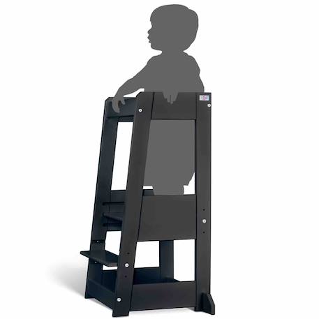 Tour d'apprentissage et d'observation felix montessori Beige+Blanc+Bleu+Gris+Gris clair+Jaune+Natural+Noir+Rose 46 - vertbaudet enfant 