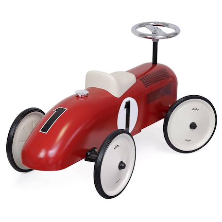 Porteur voiture vintage Bleu+Bleu clair+Bleu nuit+Bleu police+Noir+Orange+Rouge+Rouge et blanc crème+Rouge vif+Vert+Vert sauge+Violet 29 - vertbaudet enfant 