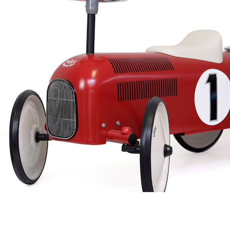 Porteur voiture vintage Bleu+Bleu clair+Bleu nuit+Bleu police+Noir+Orange+Rouge+Rouge et blanc crème+Rouge vif+Vert+Vert sauge+Violet 30 - vertbaudet enfant 