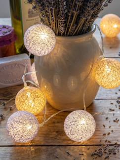 Guirlande boule lumineuse led usb  veilleuse 2h  - vertbaudet enfant