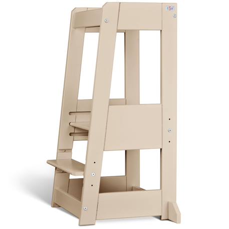 Tour d'apprentissage et d'observation felix montessori Beige+Blanc+Bleu+Gris+Gris clair+Jaune+Natural+Noir+Rose 1 - vertbaudet enfant 