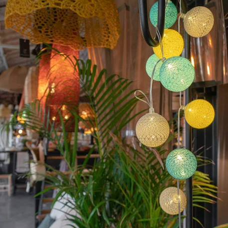 Guirlande boule lumineuse led usb  veilleuse 2h Acajou+Arlequin+Bébé+Byzantin+Chocolat+Coton+Églantine+Flocon+Horizon+Licorne+Mangrove+Messopotamia+Minuit+Océan+Ottoman+Princesse+Provence+Romania+Sauvage+Scandinave+Tagada 92 - vertbaudet enfant 