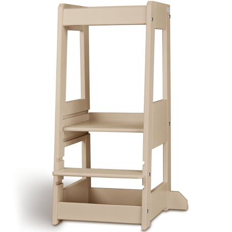 Tour d'apprentissage et d'observation felix montessori Beige+Blanc+Bleu+Gris+Gris clair+Jaune+Natural+Noir+Rose 5 - vertbaudet enfant 