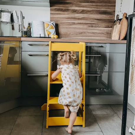 Tour d'apprentissage et d'observation felix montessori Beige+Blanc+Bleu+Gris+Gris clair+Jaune+Natural+Noir+Rose 35 - vertbaudet enfant 