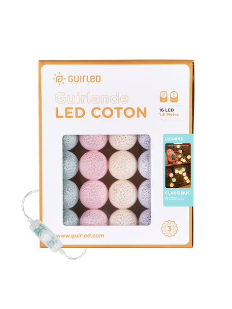 Guirlande boule lumineuse led usb  veilleuse 2h Acajou+Arlequin+Bébé+Byzantin+Chocolat+Coton+Églantine+Flocon+Horizon+Licorne+Mangrove+Messopotamia+Minuit+Océan+Ottoman+Princesse+Provence+Romania+Sauvage+Scandinave+Tagada 44 - vertbaudet enfant 