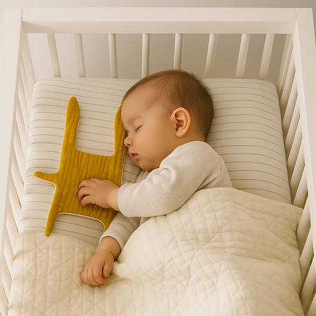 Doudou plat en coton bio Fraise+Honey+Rose+Vert+Vichy 11 - vertbaudet enfant 