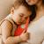 Doudou plat en coton bio Fraise+Honey+Rose+Vert+Vichy 5 - vertbaudet enfant 