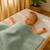 Couverture nid d'abeilles en coton bio Blanc+Fraise+Honey+Rose+Vert 27 - vertbaudet enfant 