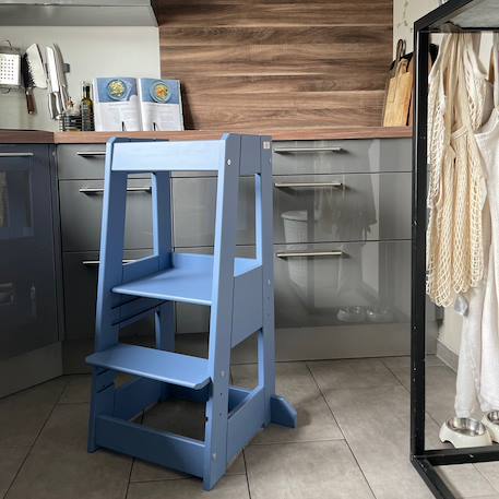 Tour d'apprentissage et d'observation felix montessori Beige+Blanc+Bleu+Gris+Gris clair+Jaune+Natural+Noir+Rose 15 - vertbaudet enfant 